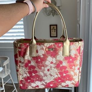 Kate Spade brocade tote